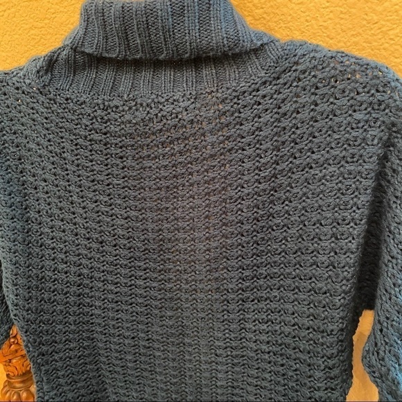 FOREVER 21 Dark Teal Knit Open Cardigan-Small - Picture 7 of 7